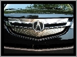 Emblemat, Logo, Acura MDX, Przód, Atrapa