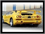 Żółte, Lamborghini Diablo